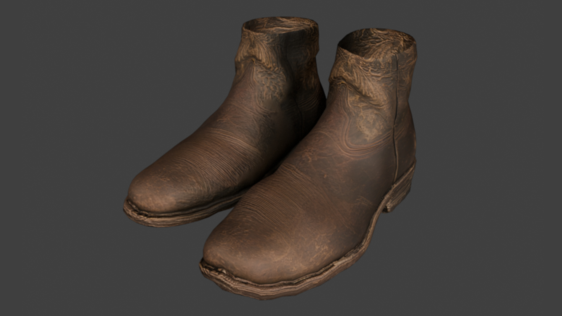 Rigged and Animated Realistic Western Man Low-Poly 3D Model 3D Model