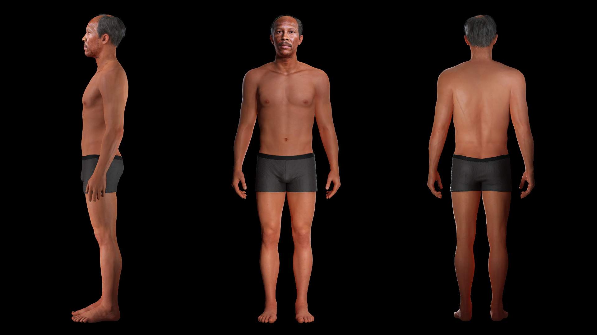 Rigged and Animated Realistic Western Man Low-Poly 3D Model 3D Model