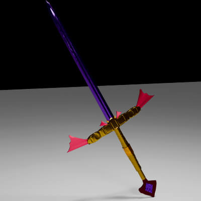 3D Fantasy Targaryen Sword