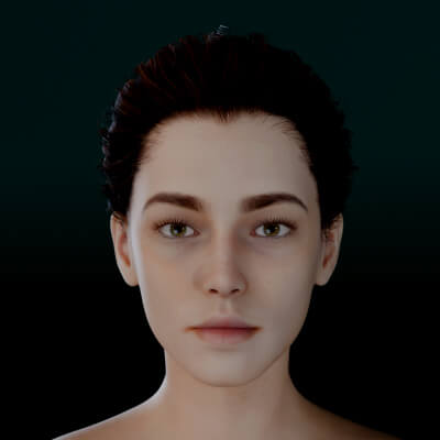 Bianca - Realistic Female Character - 4K - Rigged 3D Model