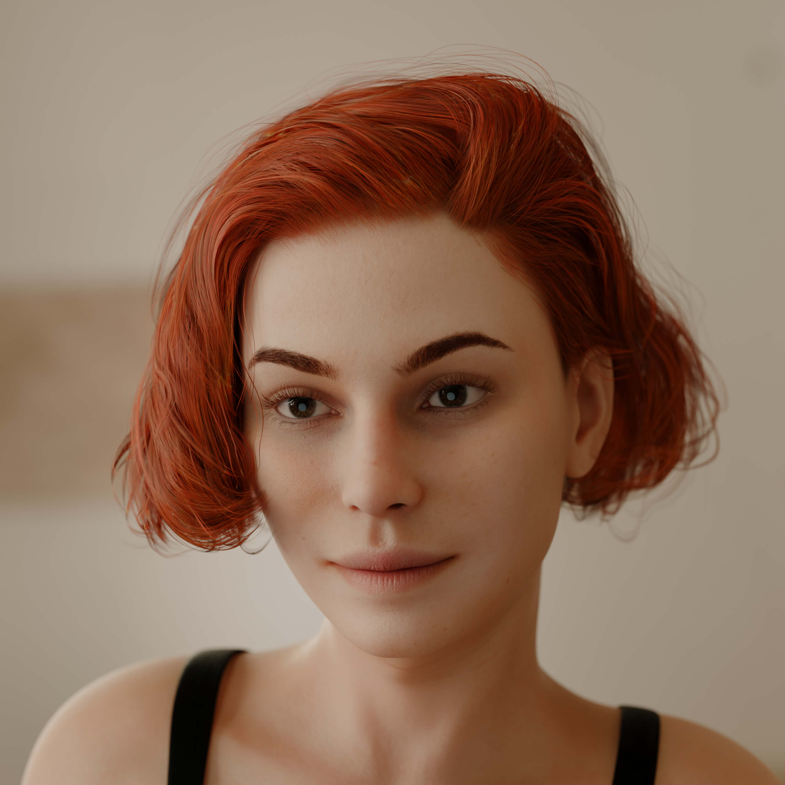 Realistic Female Character Pack 4 Rigged Models 4K 3D Model