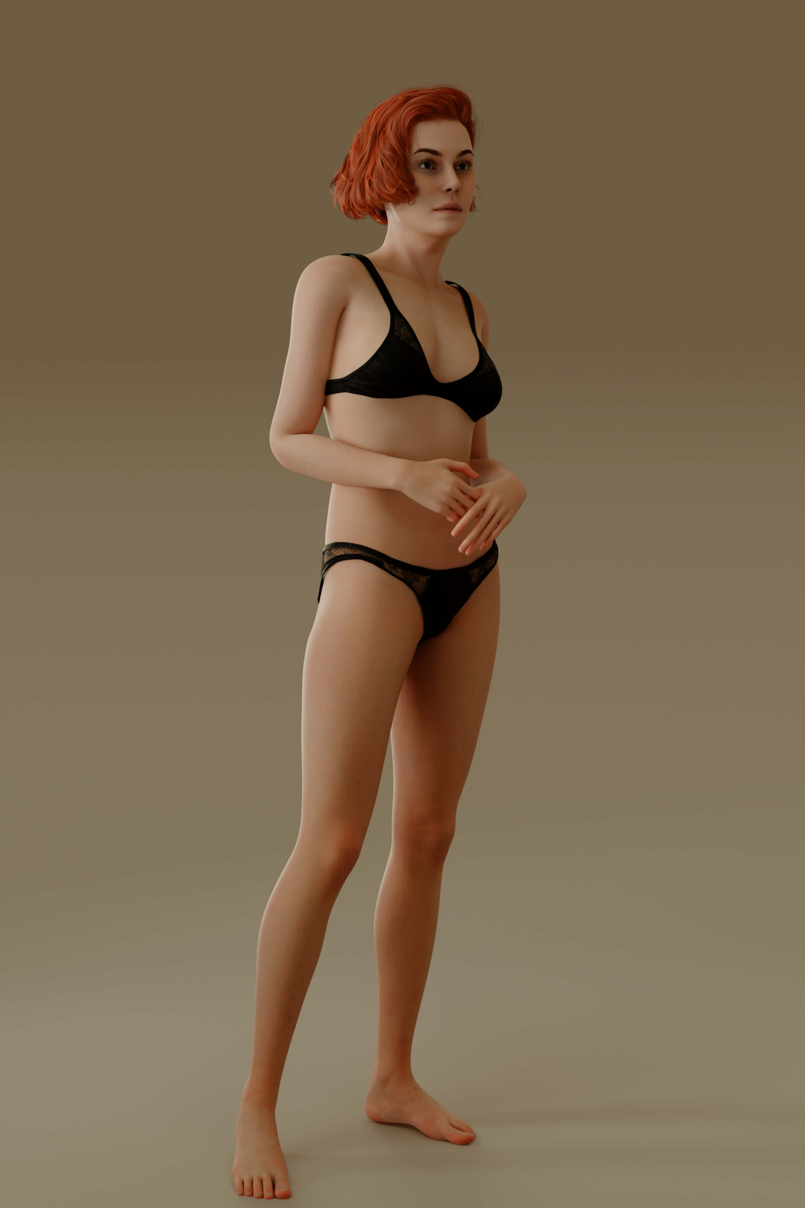Diana Models 4K 3D Model