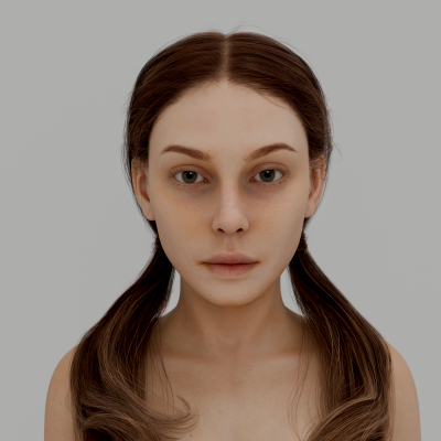 Evelyn - Realistic Rigged Female Character 4K