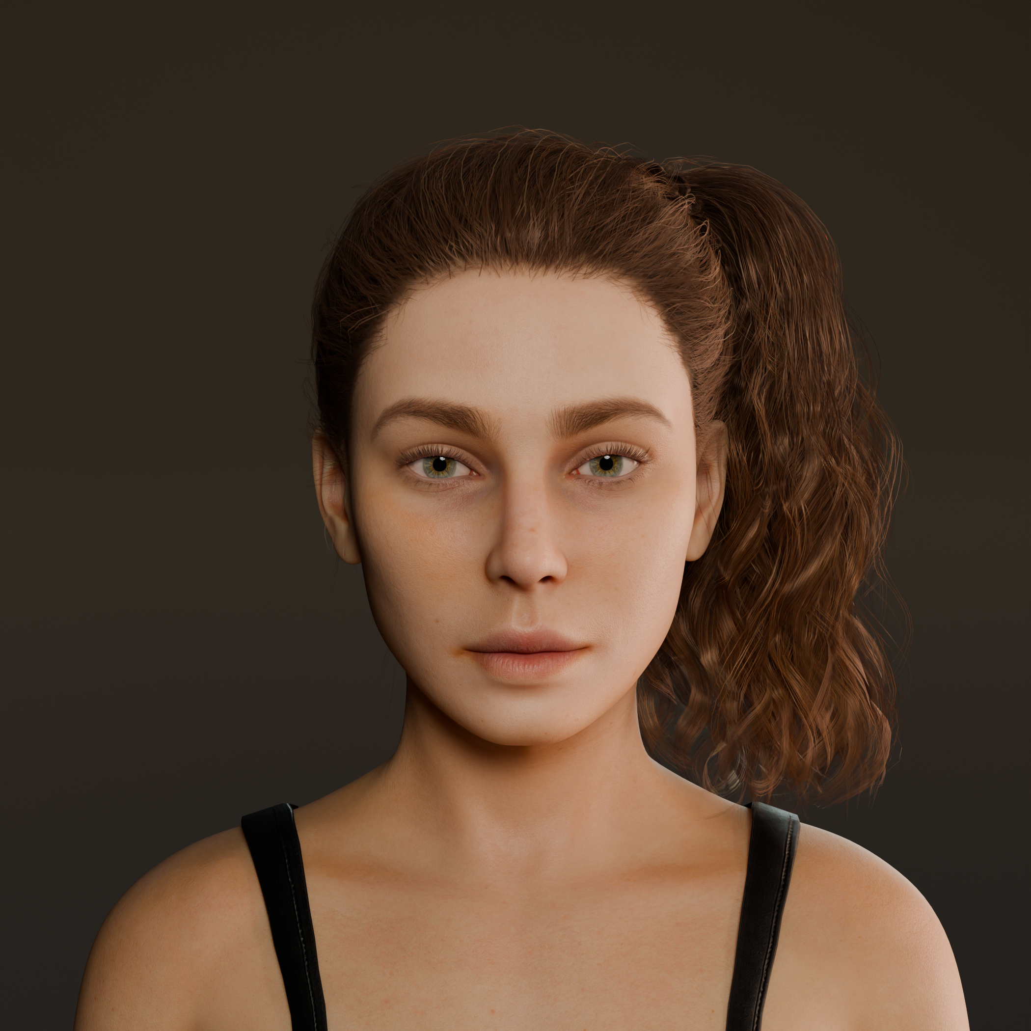 Mireya - Realistic Rigged Female Character 3D Model