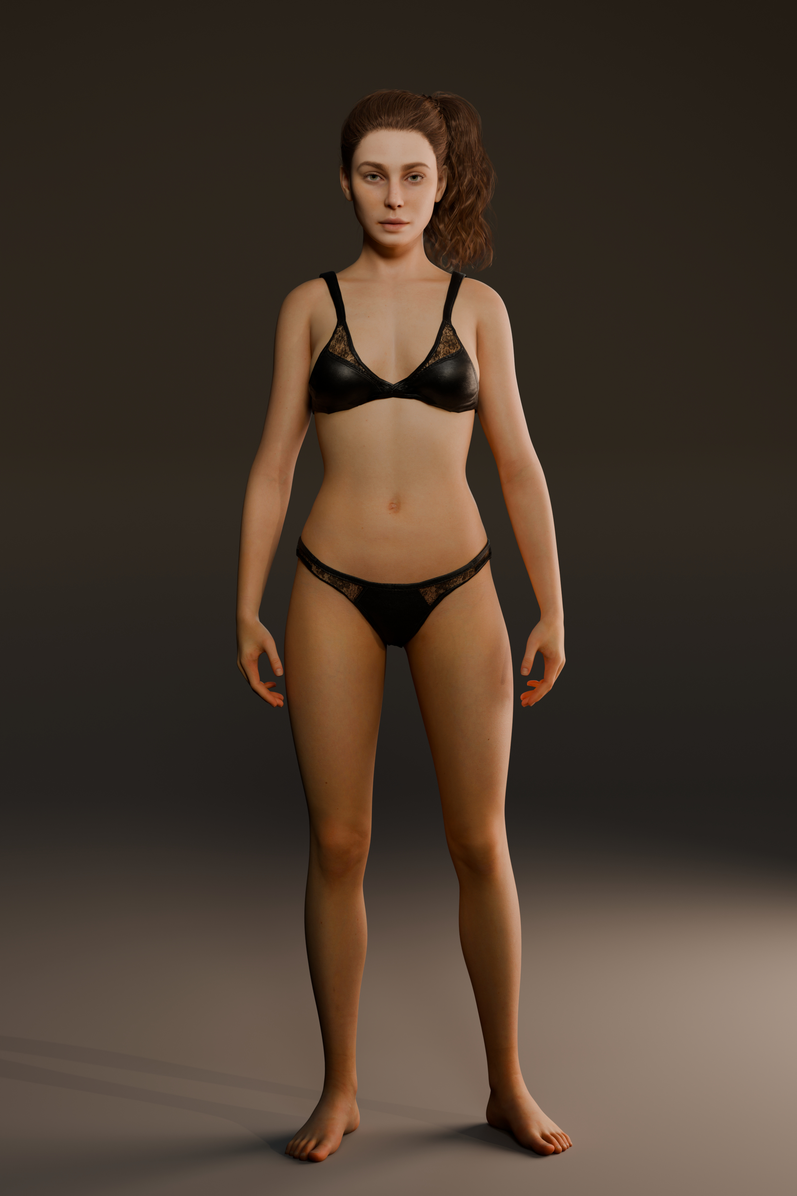 Mireya - Realistic Rigged Female Character 3D Model