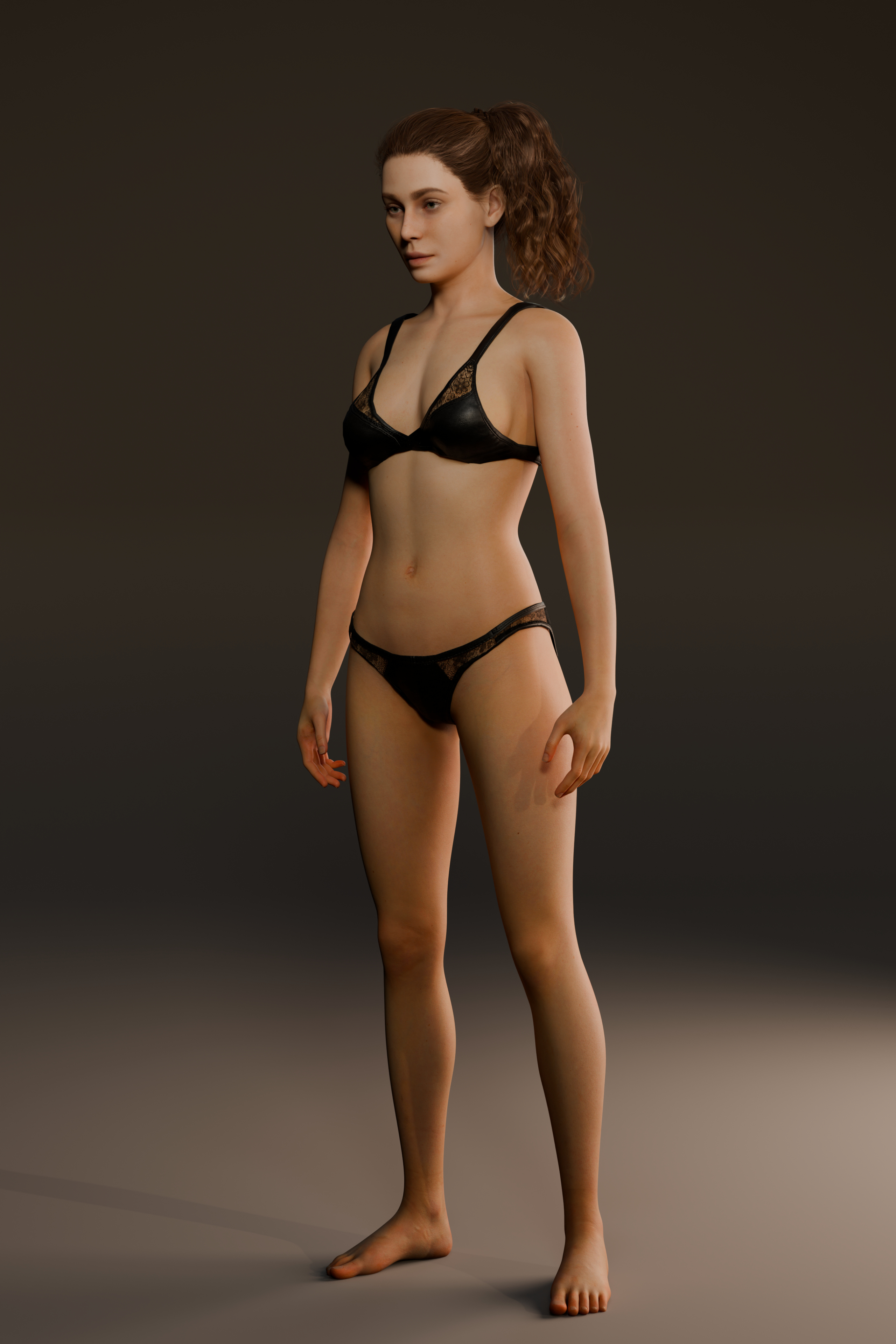 Mireya - Realistic Rigged Female Character 3D Model