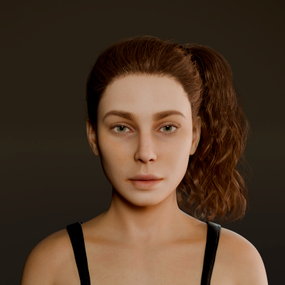 Mireya - Realistic Rigged Female Character