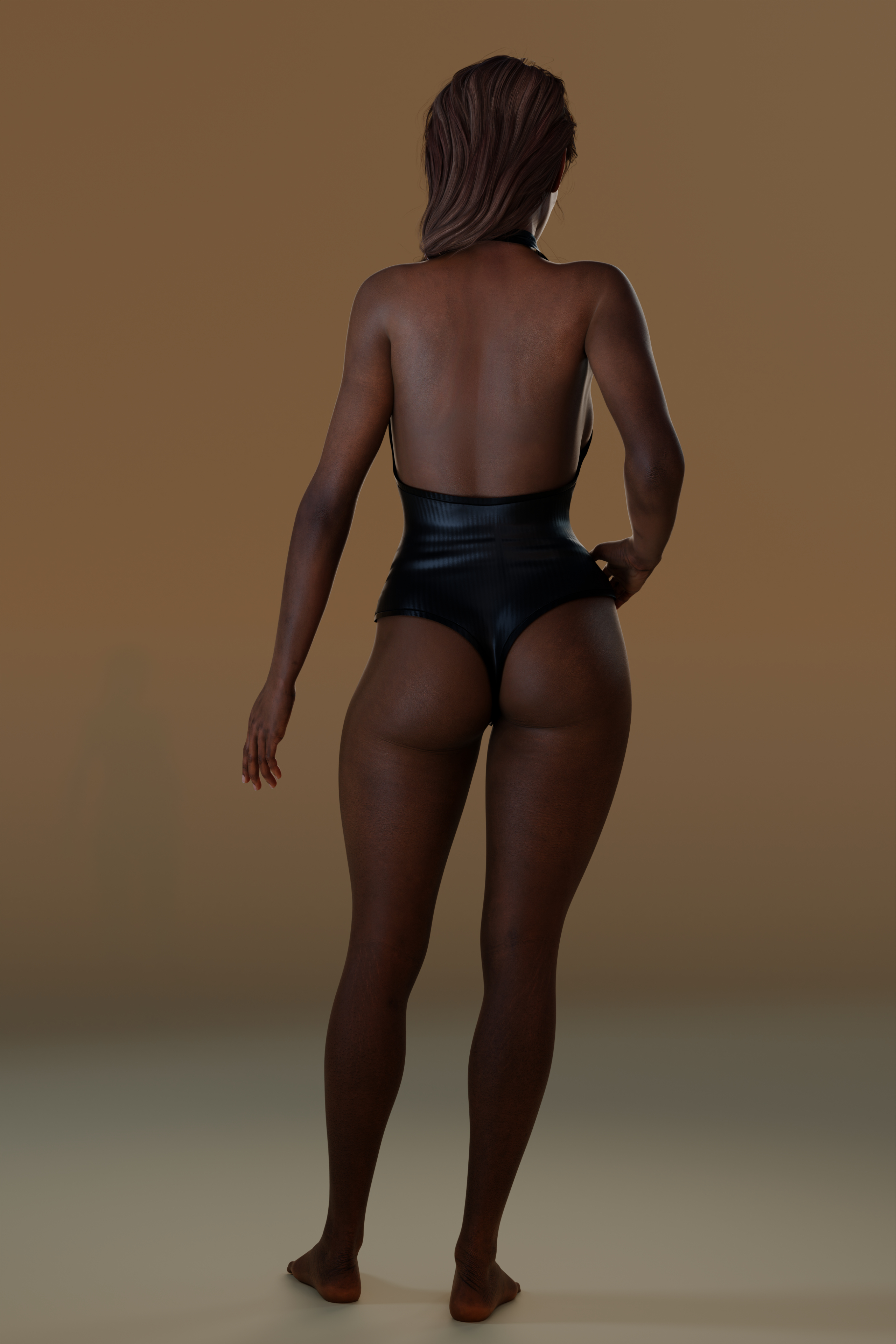 Naomi - Realistic Black Female Character 4K 3D Model