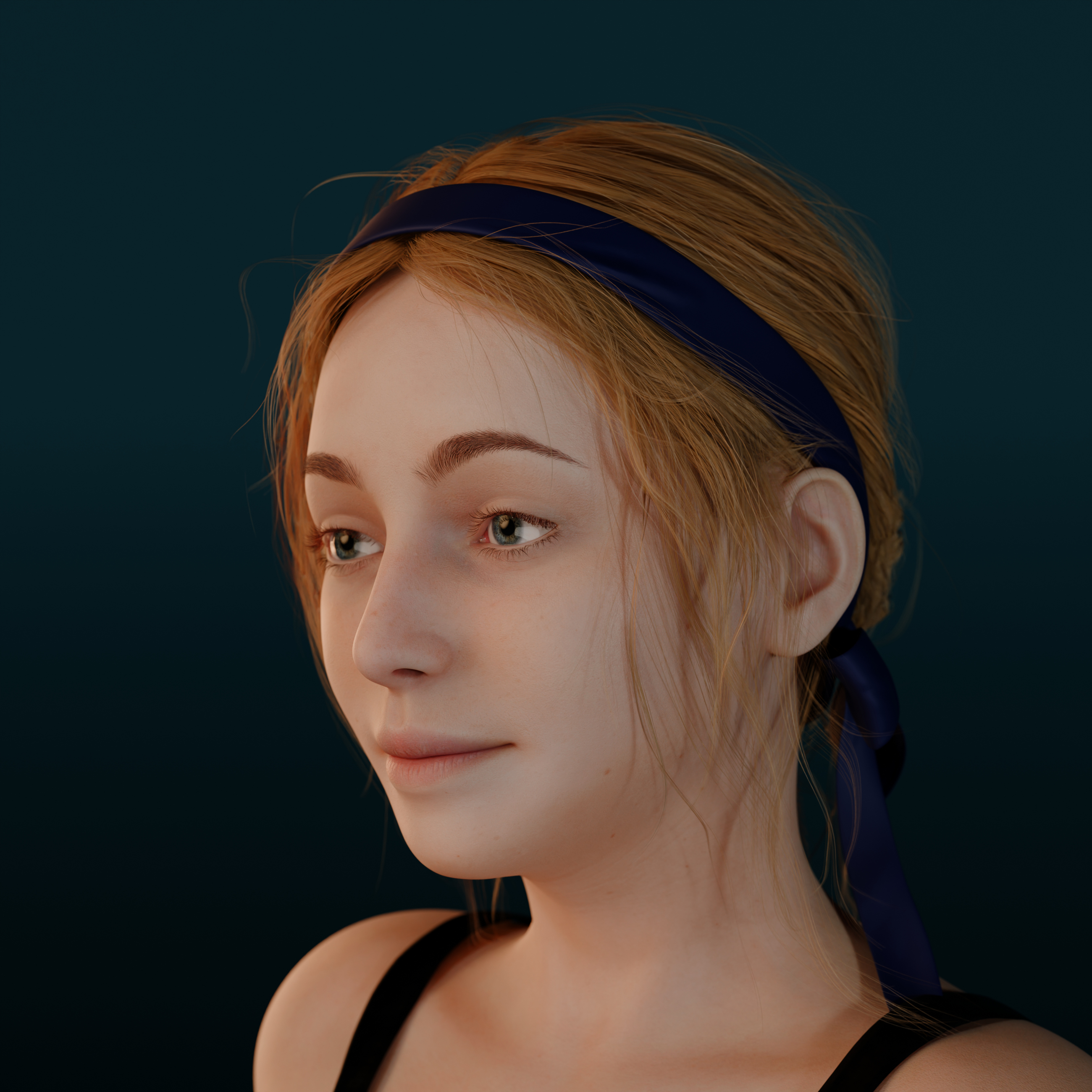 Realistic Female Character Pack 4 Rigged Models 4K 3D Model