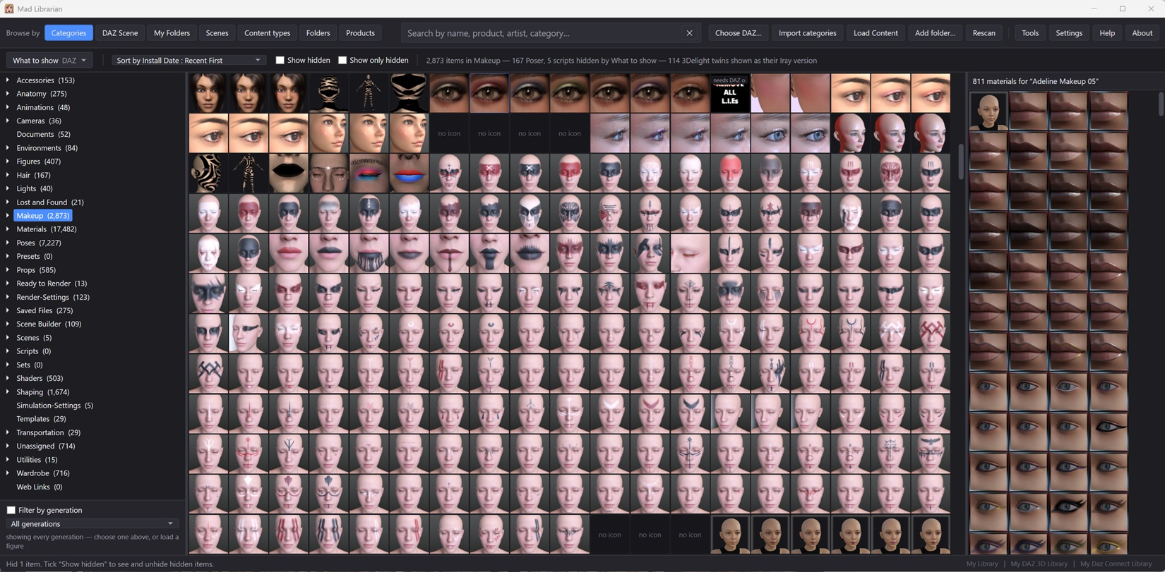 Mad Librarian for DAZ Content 7-Day Free Trial Daz Content