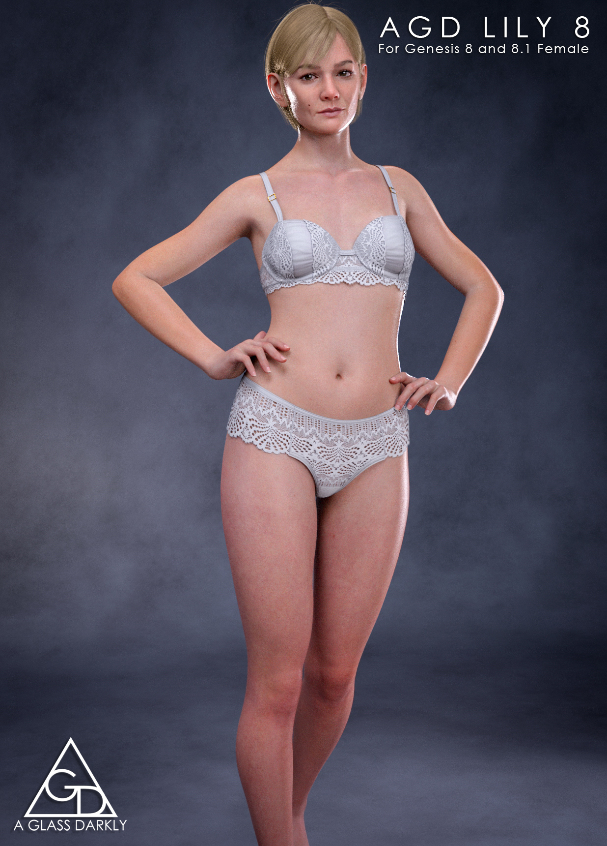 AGD Lily 8 for G8/8.1F Daz Content