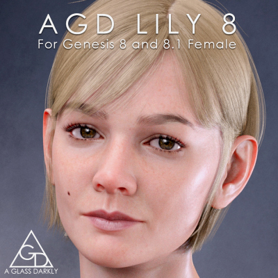 AGD Lily 8 for G8/8.1F Daz Content