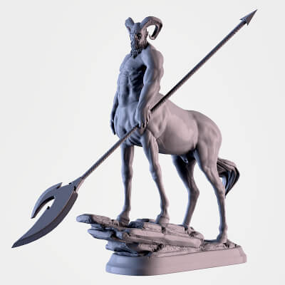 Centaur Warrior Sculpture