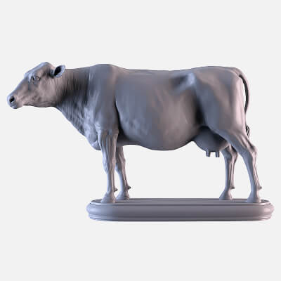 Cow Sculpture