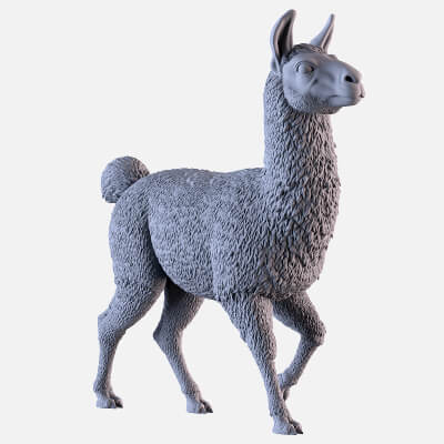 Llama Sculpture