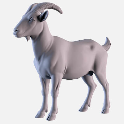 Nanny Goat Sculpture