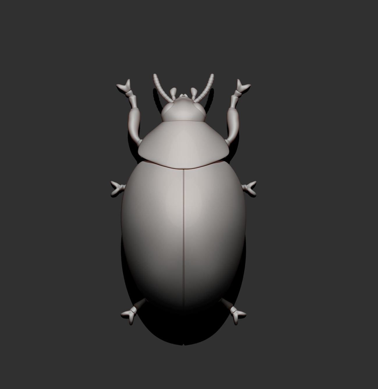 Ladybug 3D Print Model &ndash Realistic Beetle Insect STL 3D Model