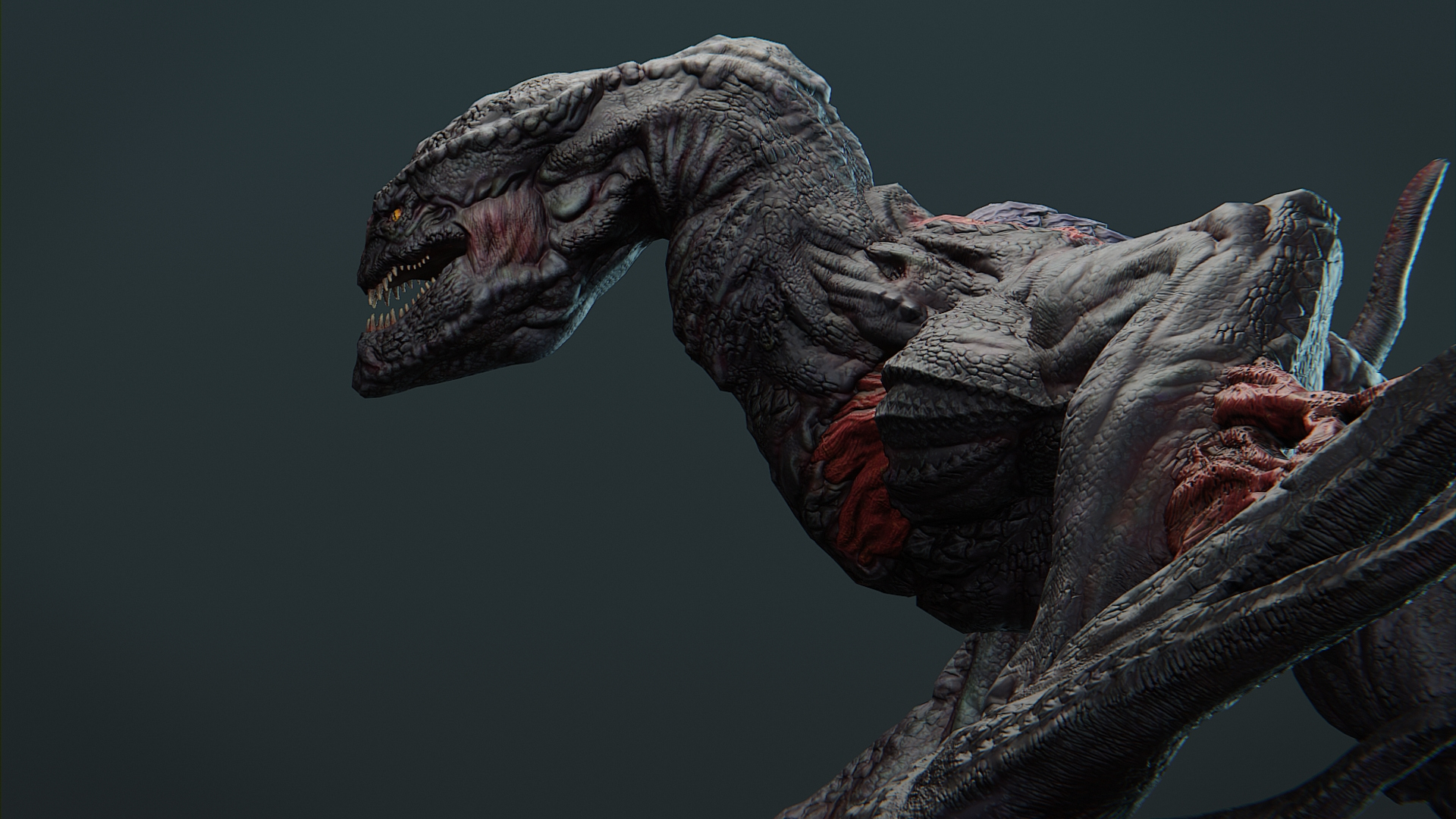 Abyss Wyvern 3D Model