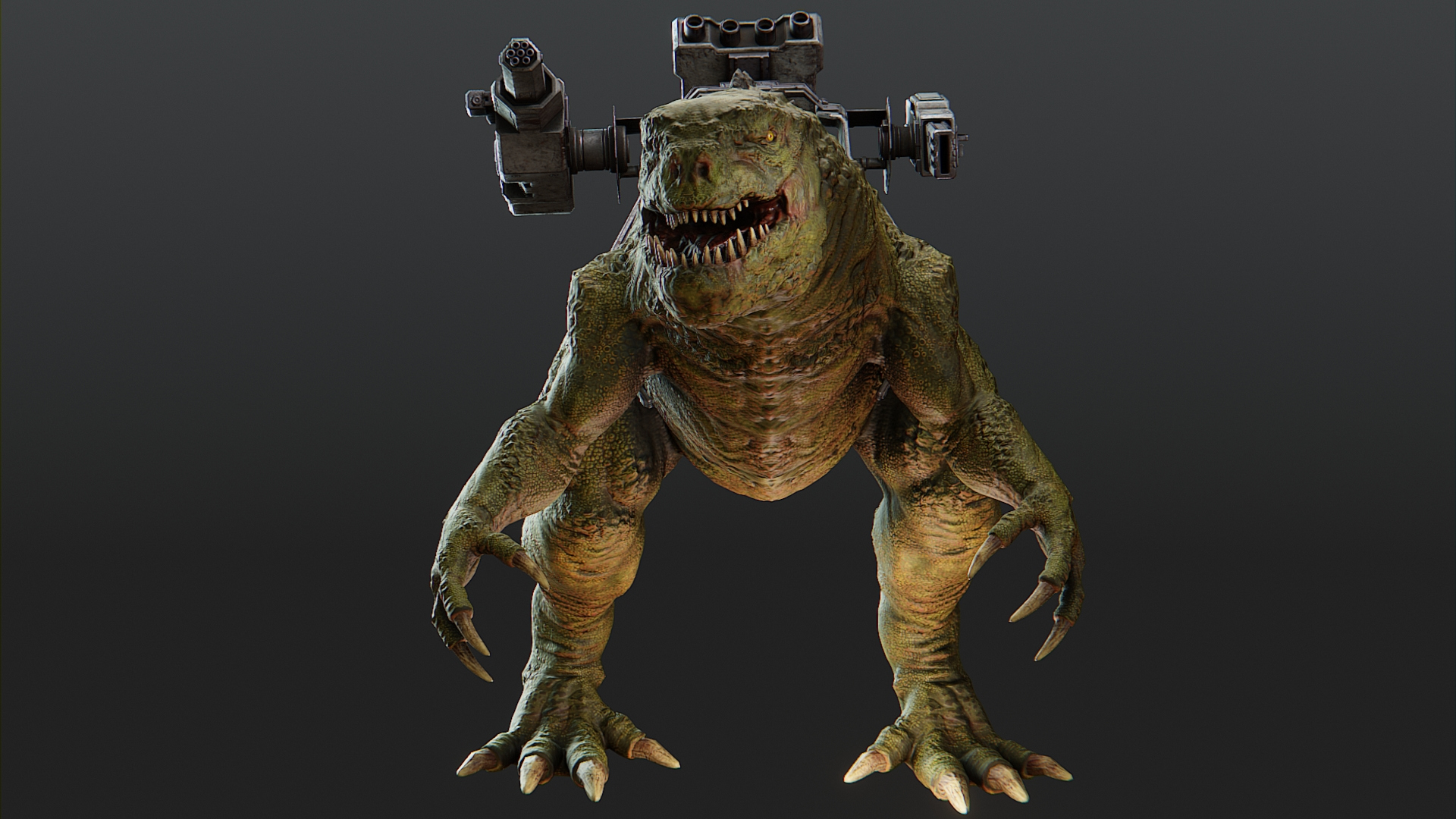Assault Dinosaur 3D Model