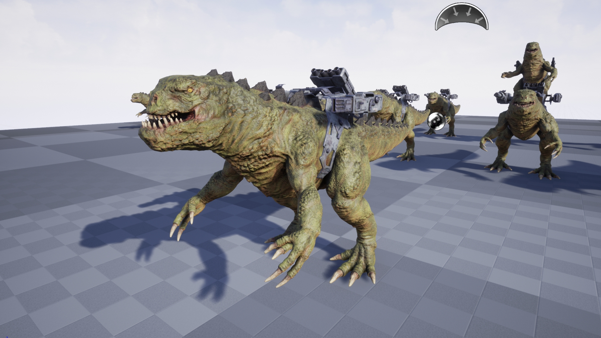 Assault Dinosaur 3D Model