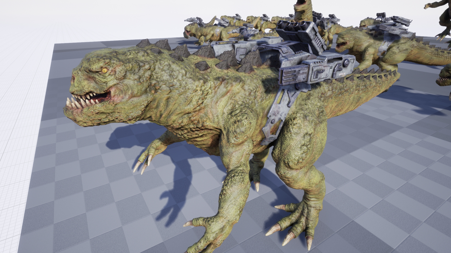 Assault Dinosaur 3D Model