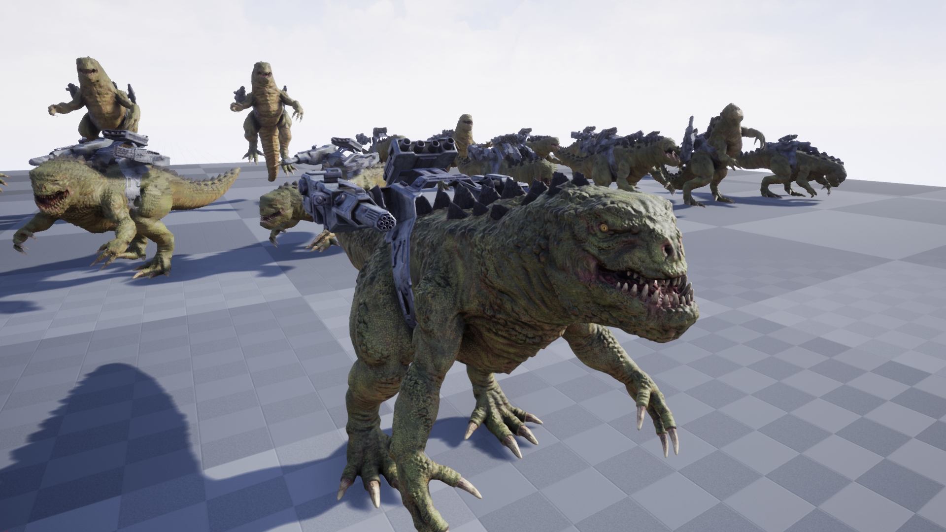 Assault Dinosaur 3D Model