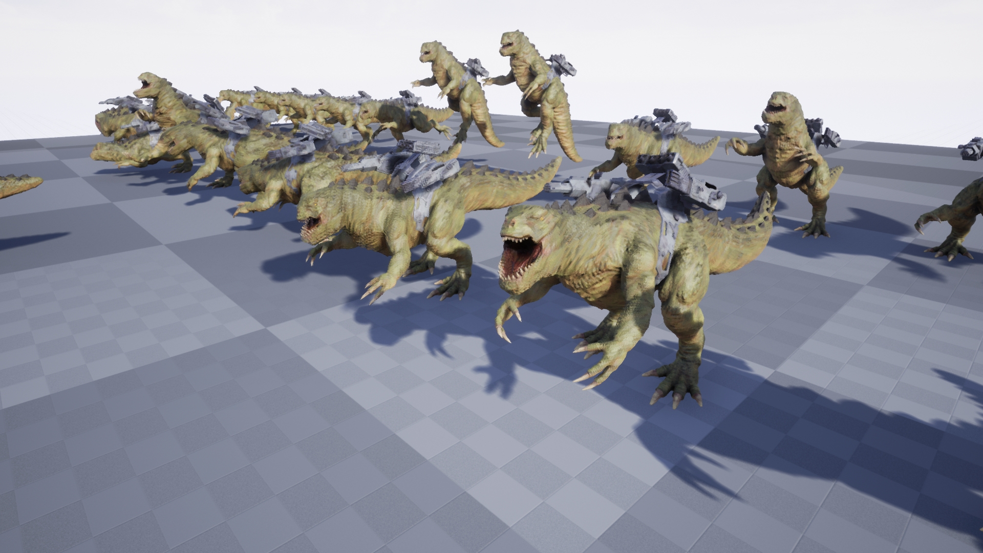 Assault Dinosaur 3D Model