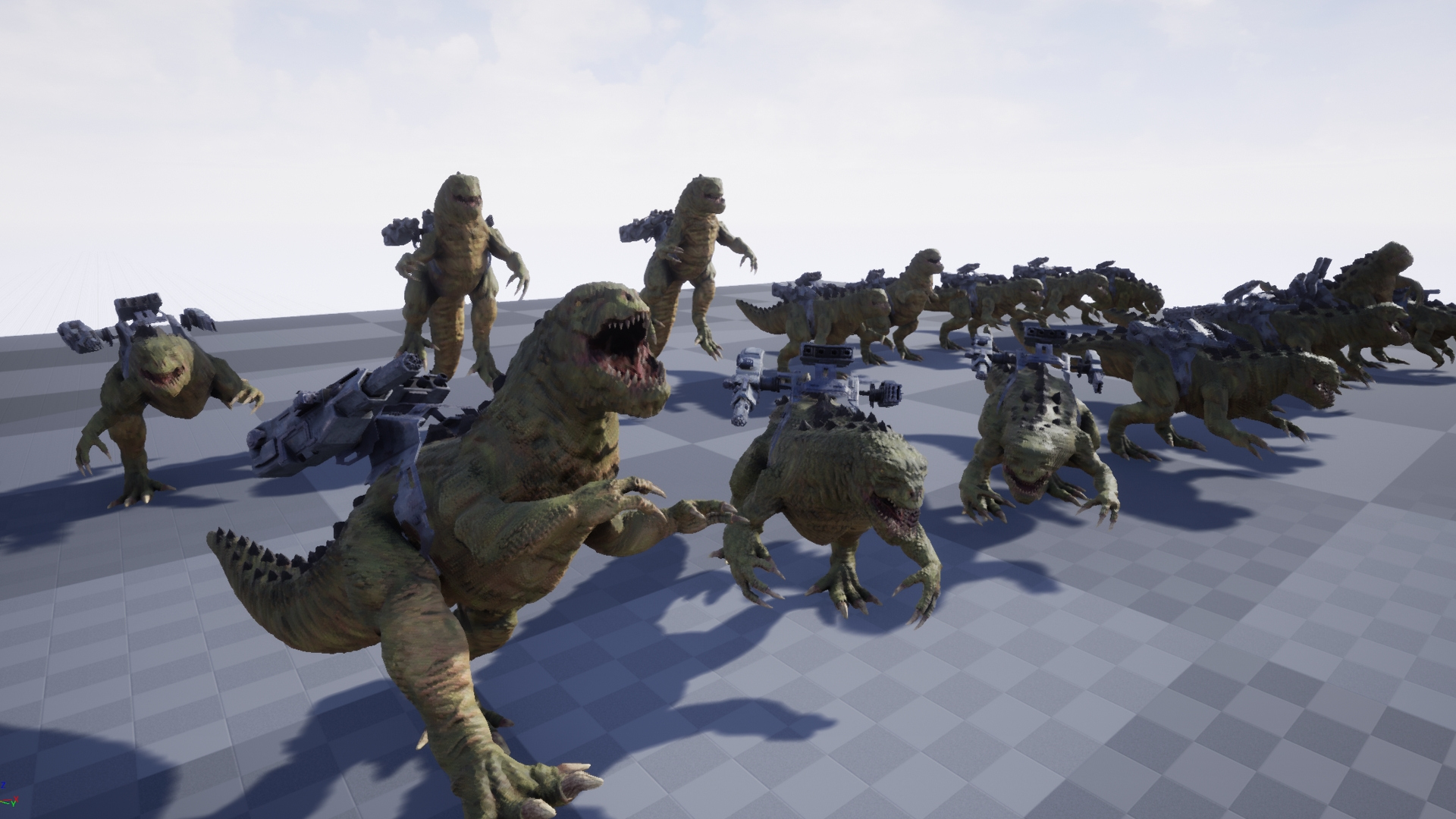 Assault Dinosaur 3D Model