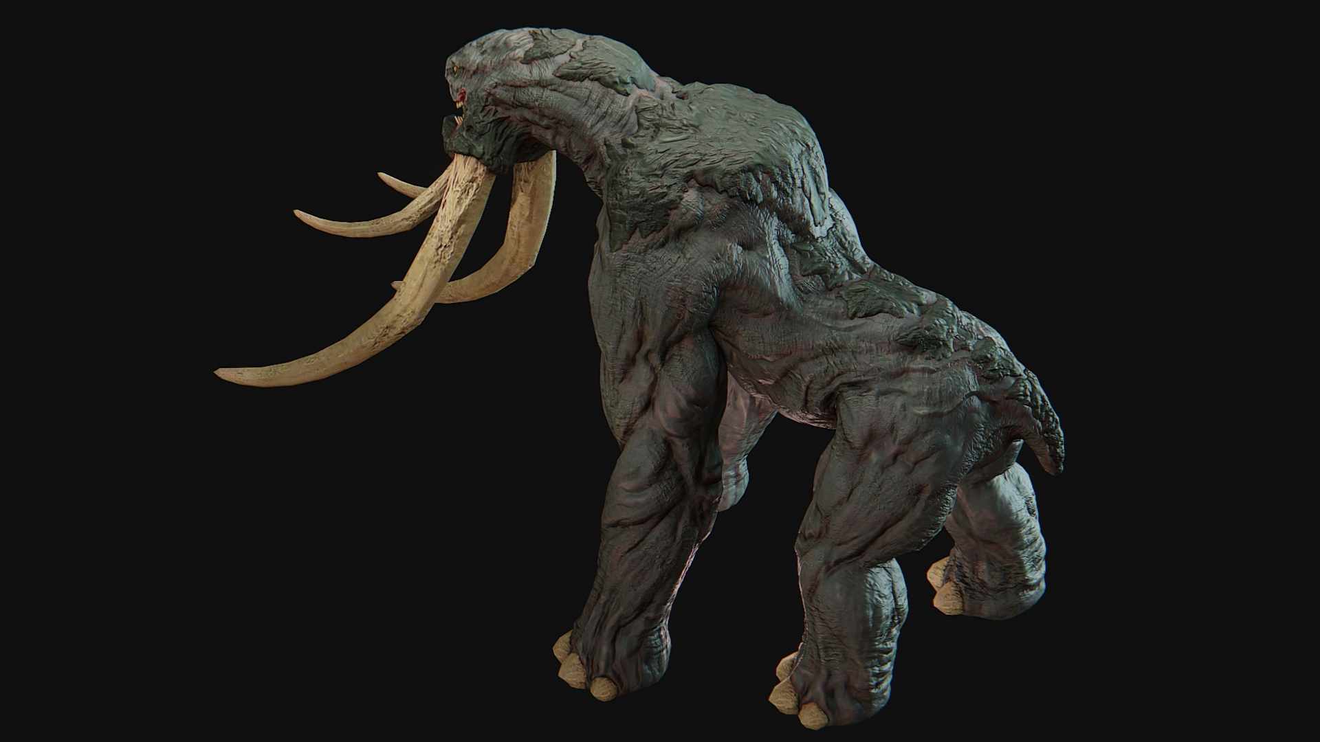 Colossus Kaiju 3D Model