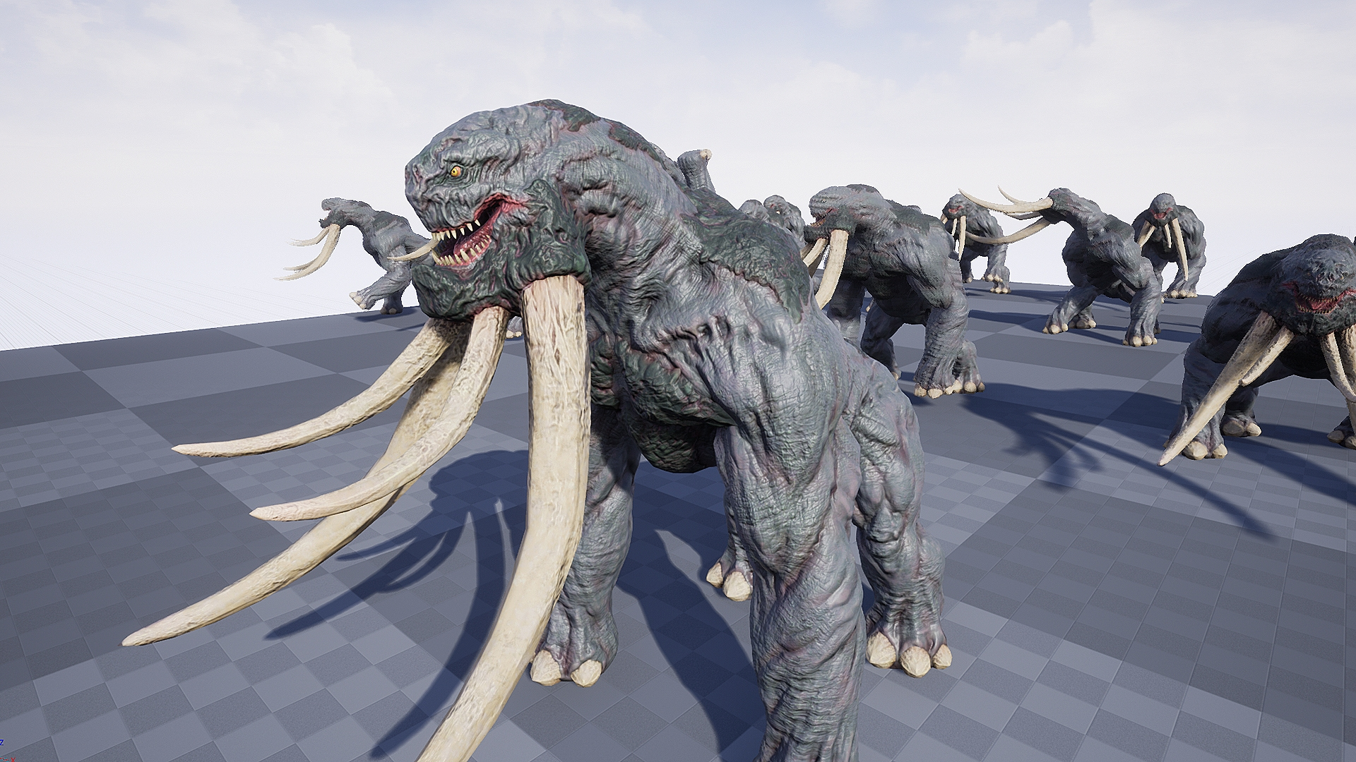 Colossus Kaiju 3D Model