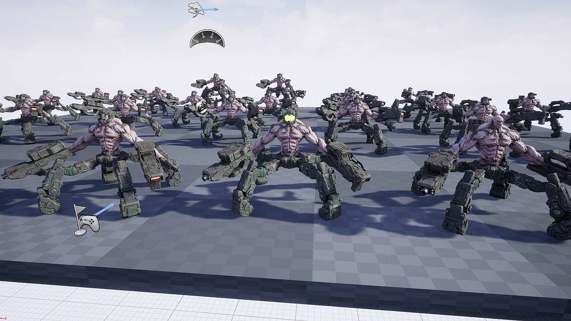 Cyborg Commando 3D Model