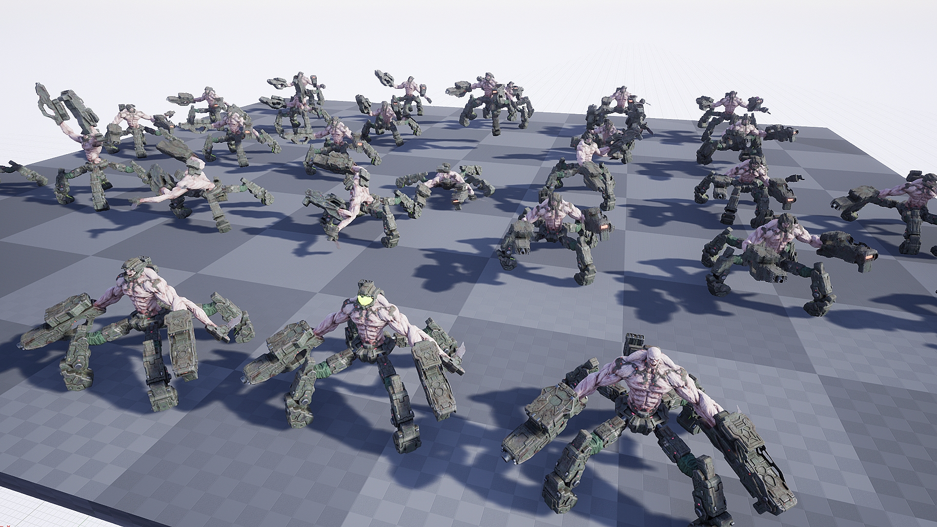 Cyborg Commando 3D Model