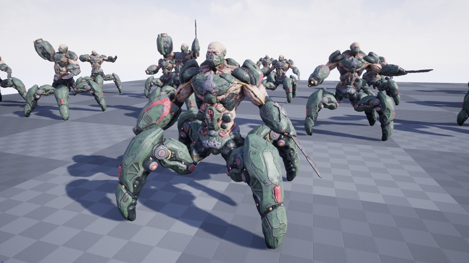 Cyborg Warlord 3D Model