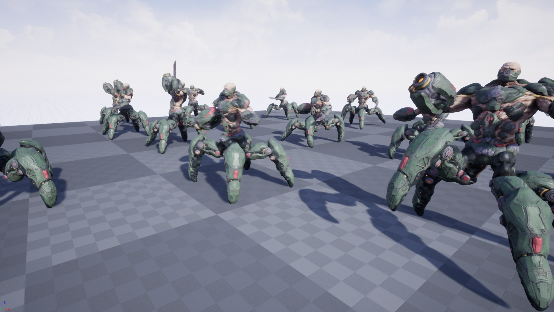 Cyborg Warlord 3D Model