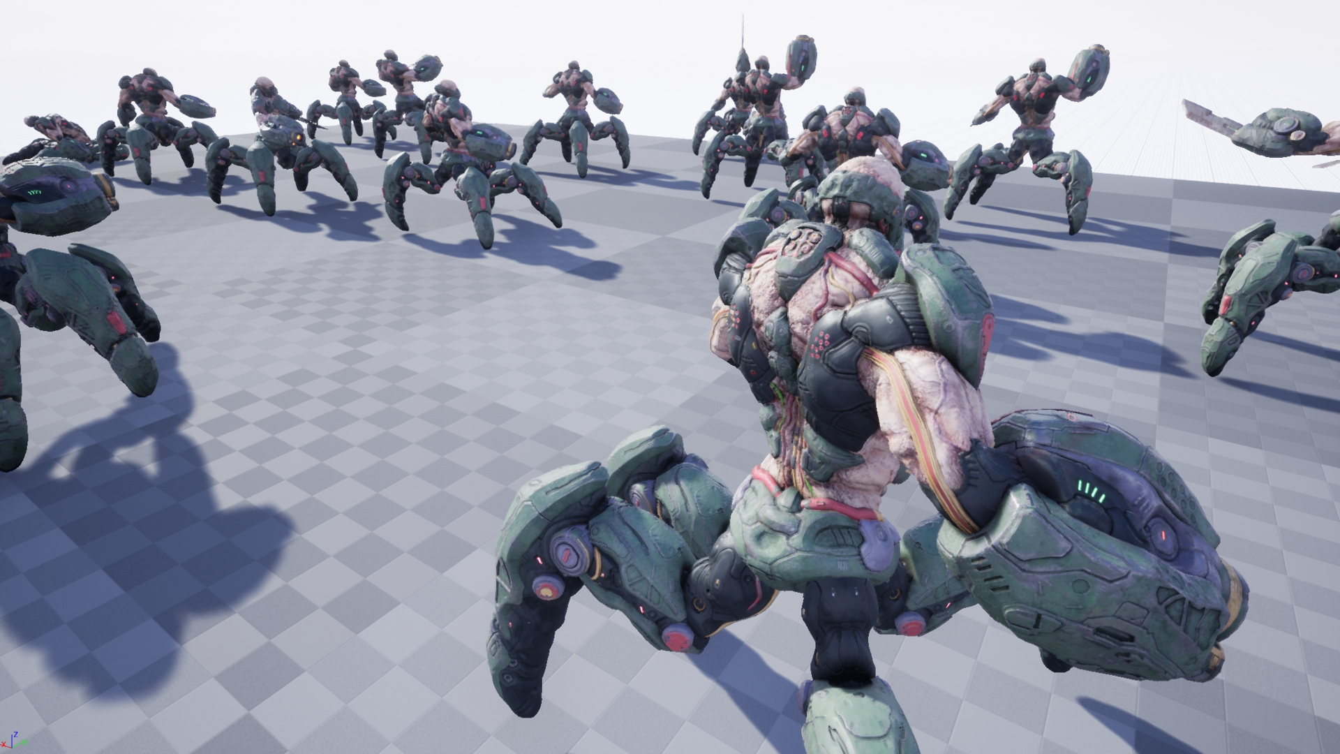 Cyborg Warlord 3D Model