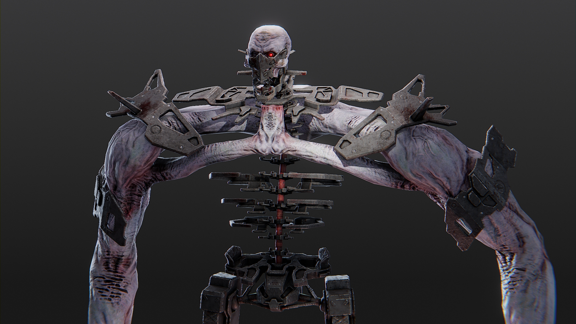 Dark Machine Ripper 3D Model