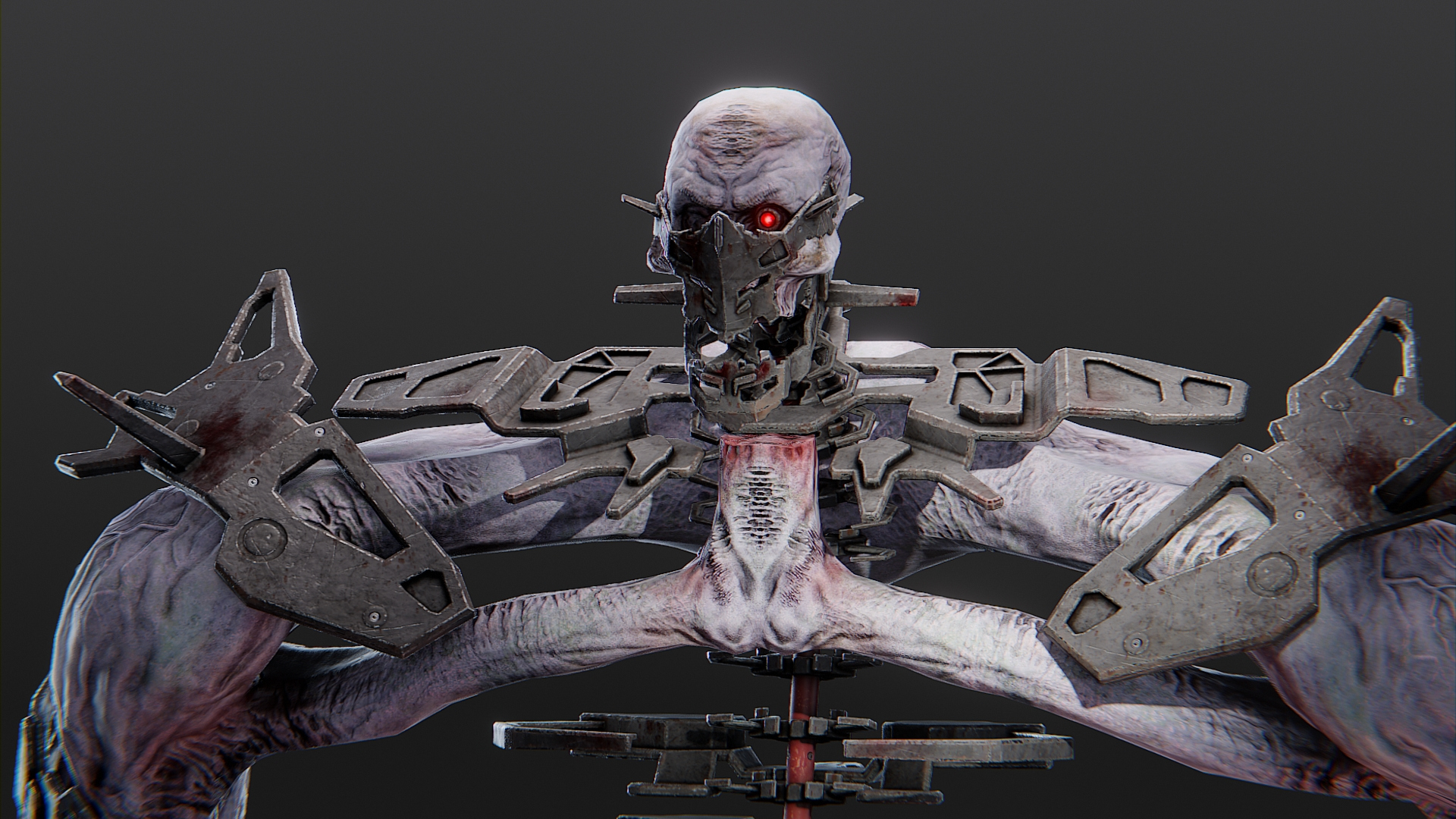 Dark Machine Ripper 3D Model