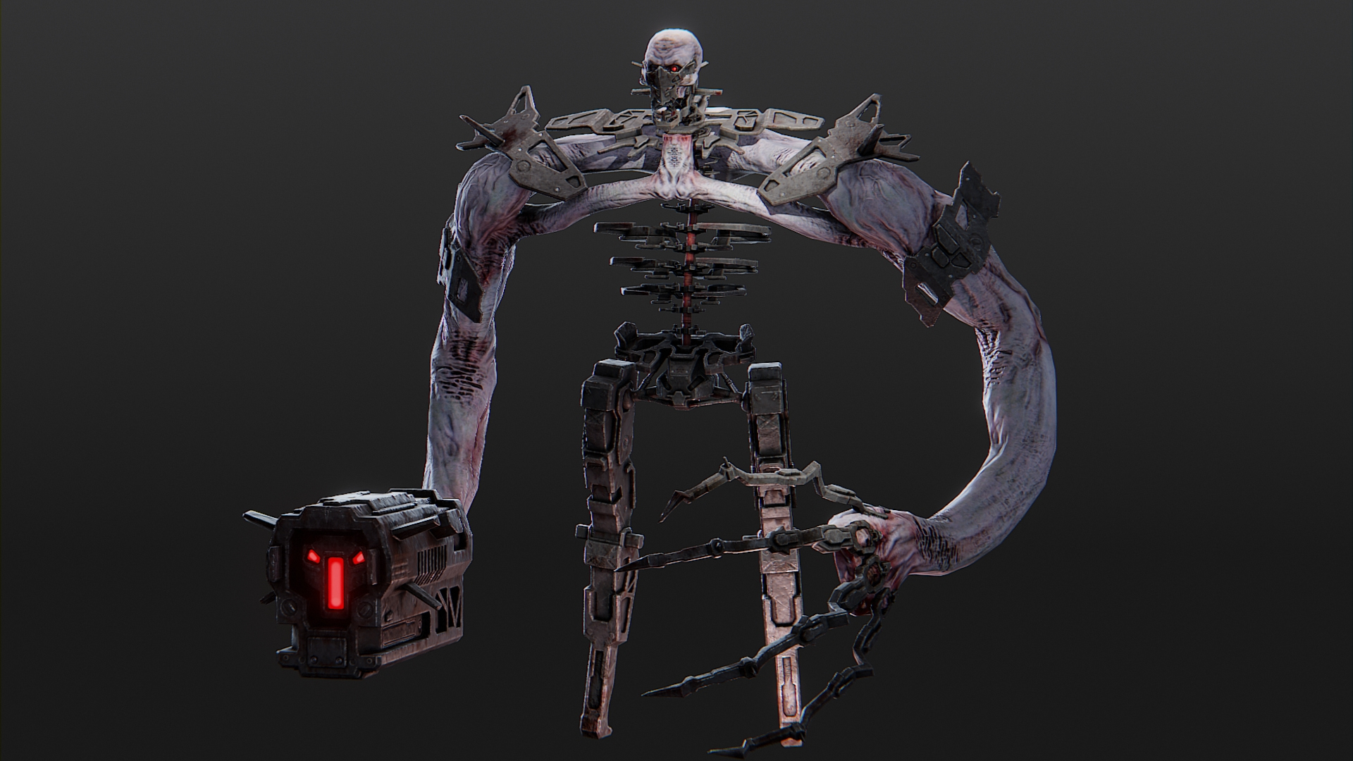 Dark Machine Ripper 3D Model