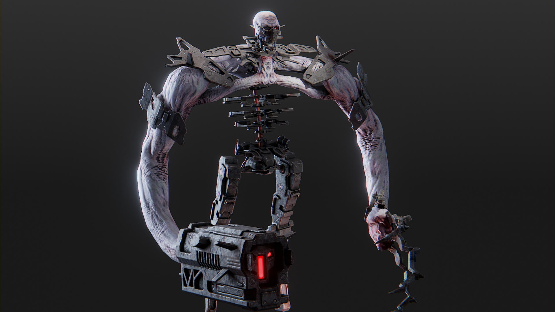 Dark Machine Ripper 3D Model