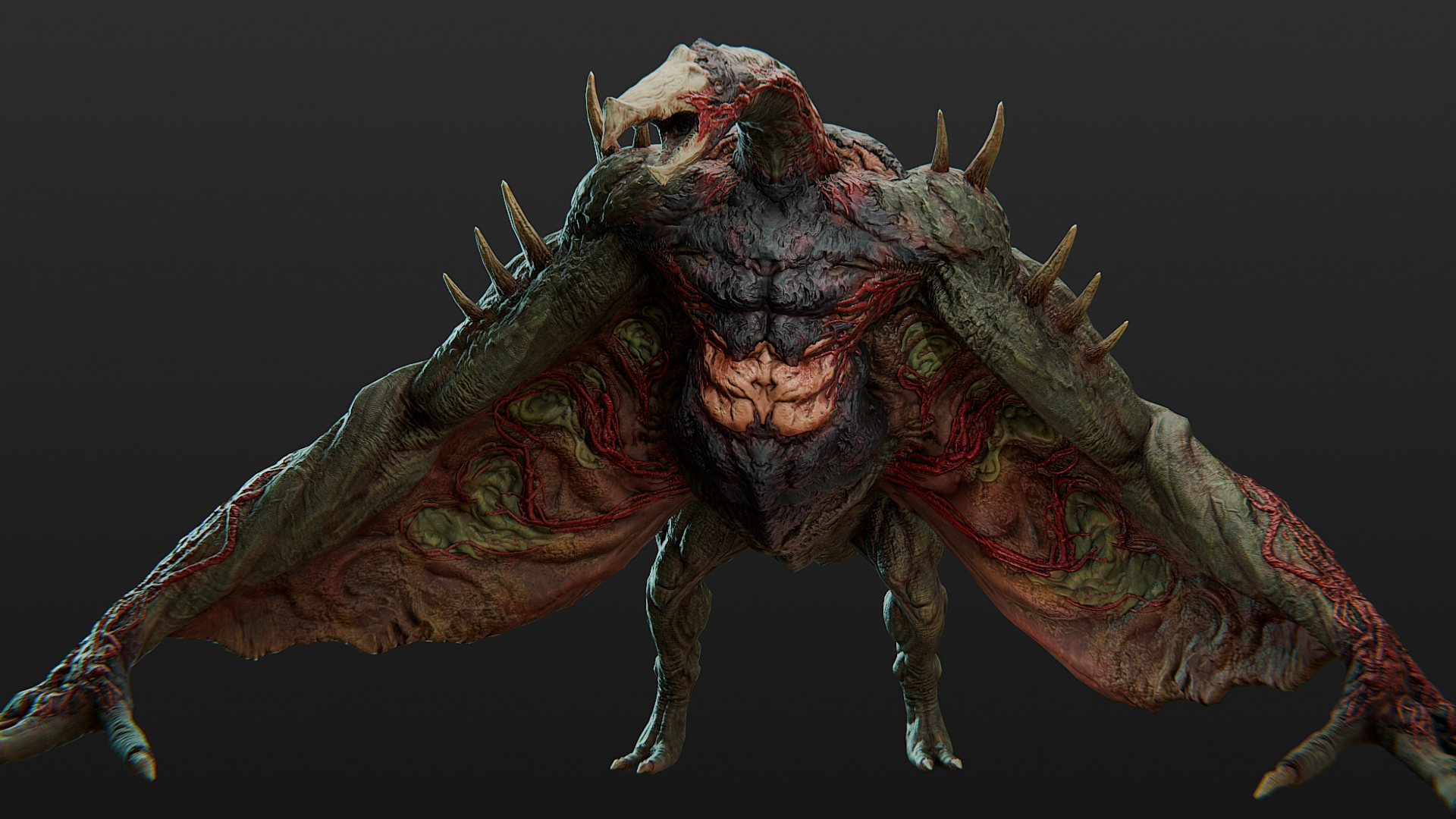 Demon Wyvern 3D Model