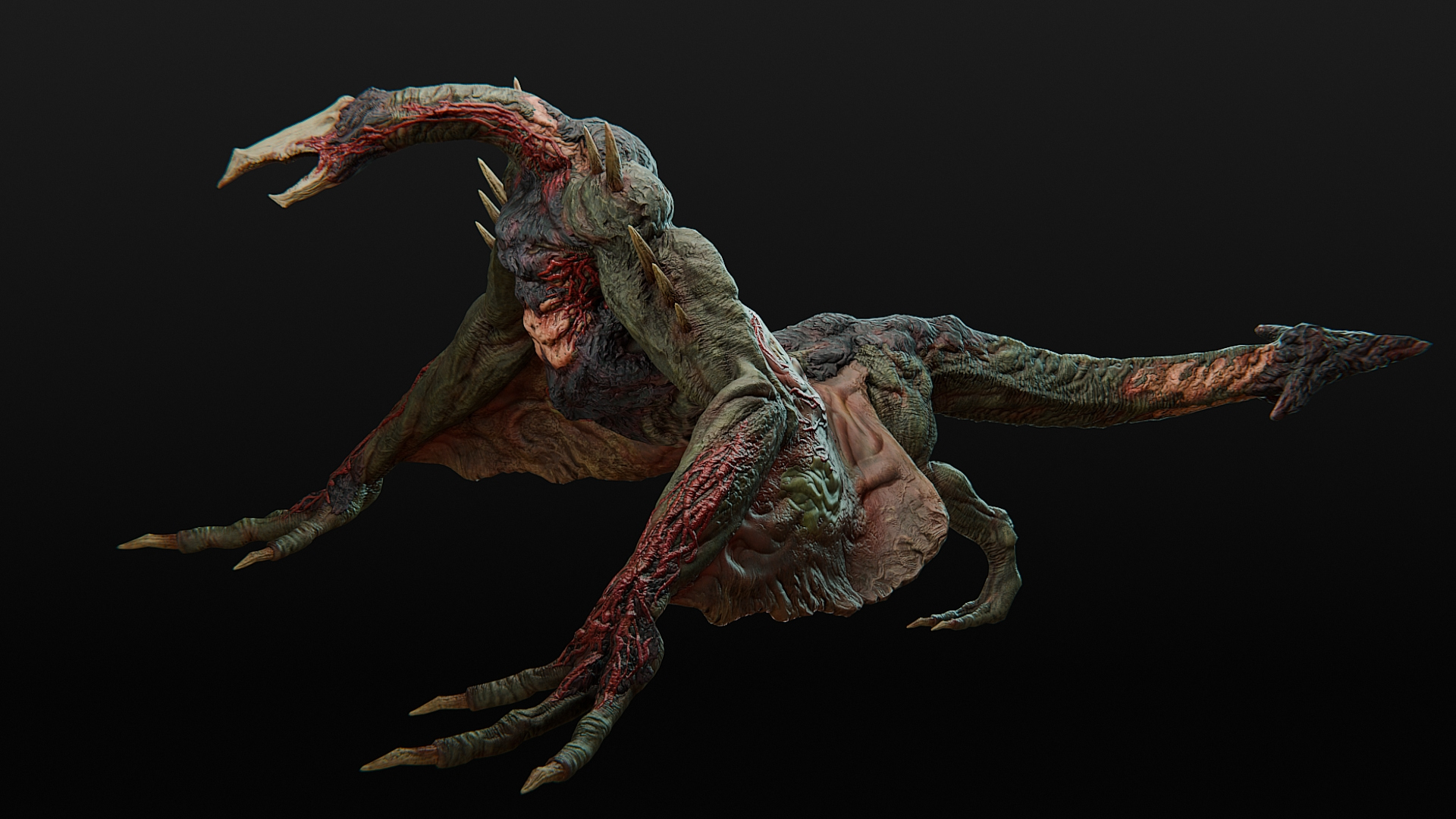 Demon Wyvern 3D Model