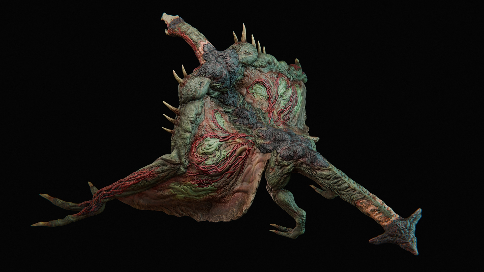 Demon Wyvern 3D Model
