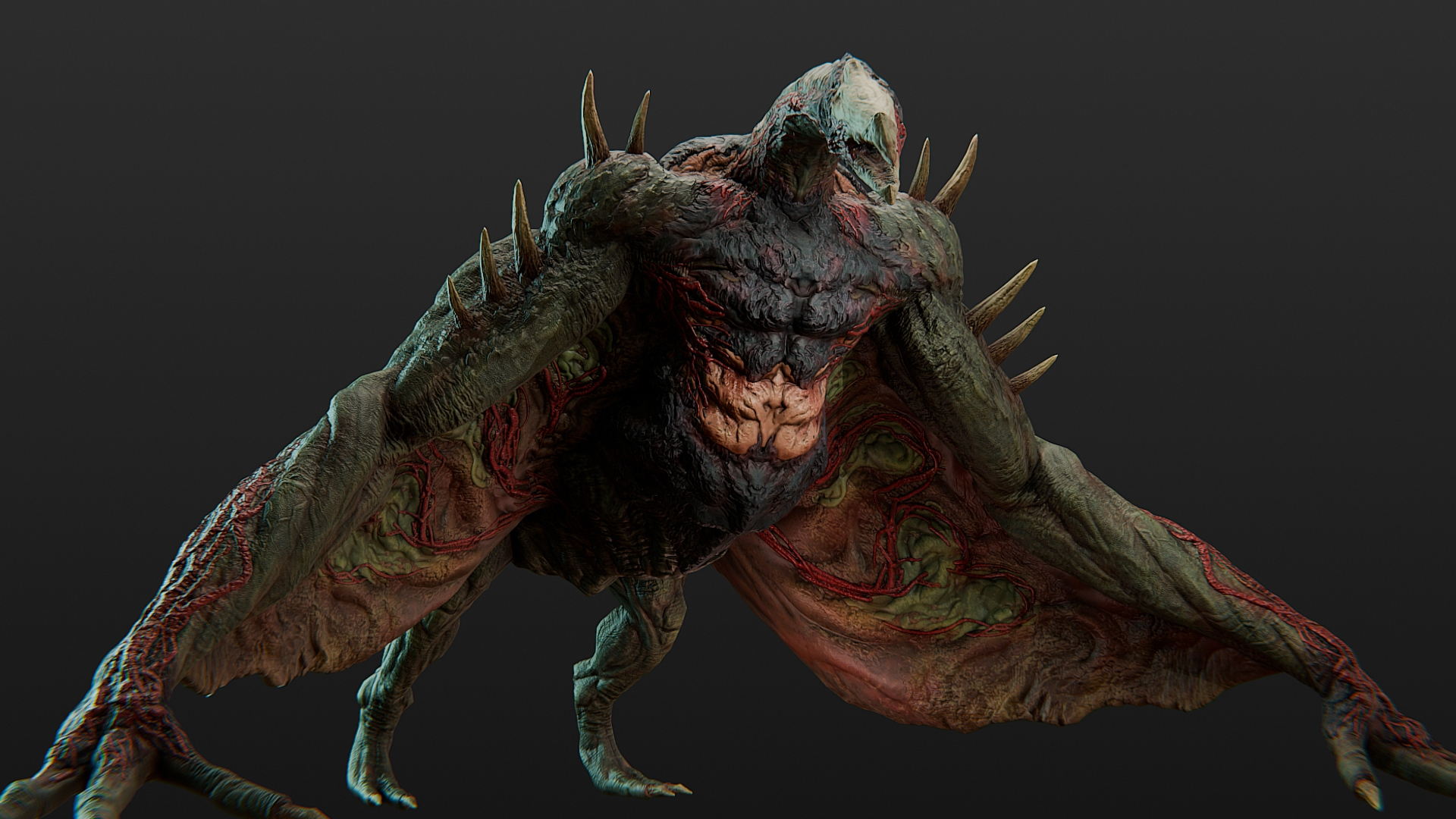 Demon Wyvern 3D Model