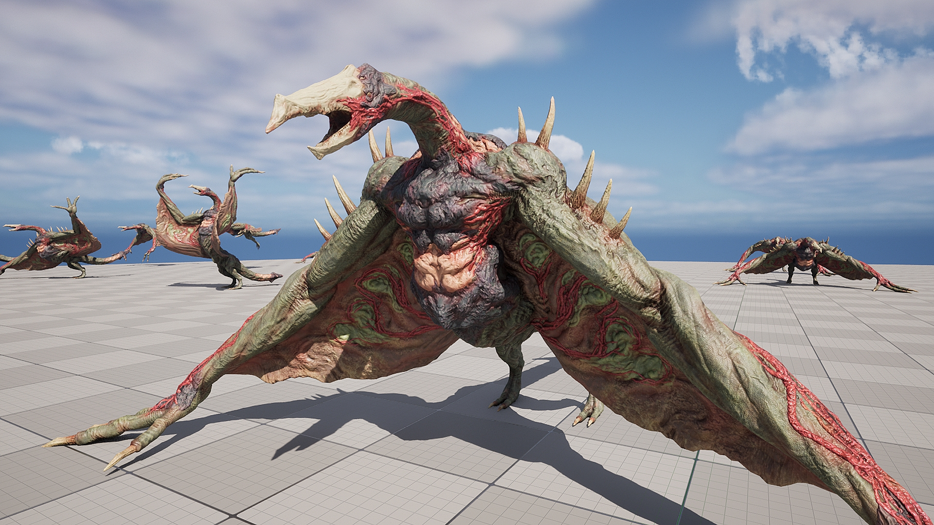 Demon Wyvern 3D Model