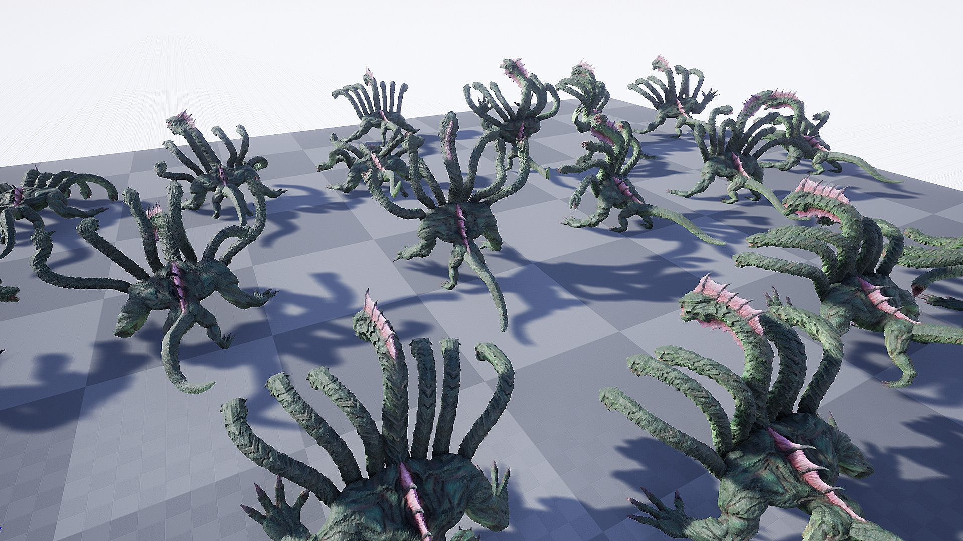 Fantasy Hydra 3D Model