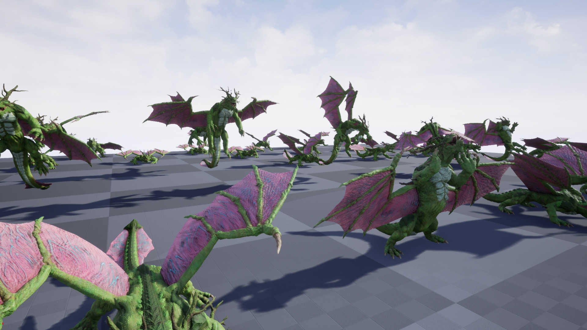 Forest Dragon 3D Model