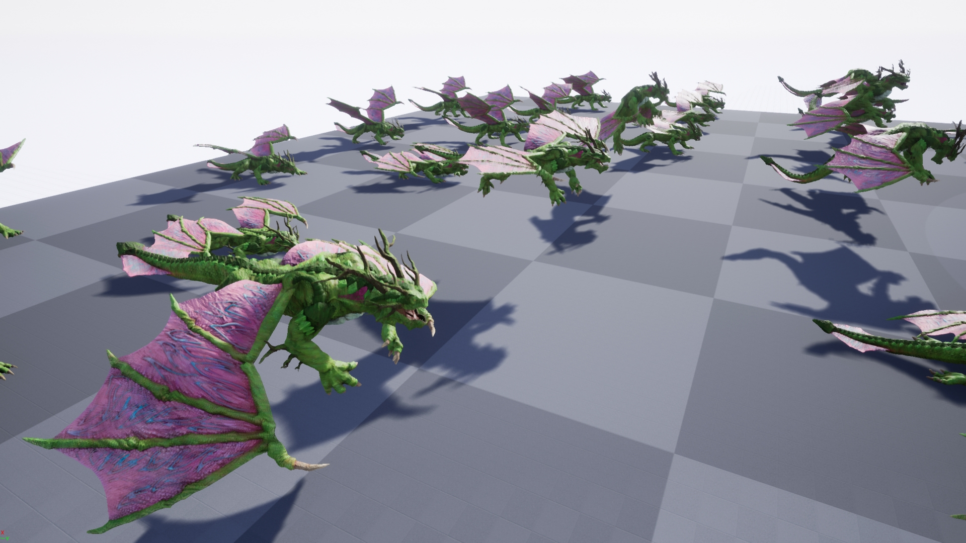 Forest Dragon 3D Model