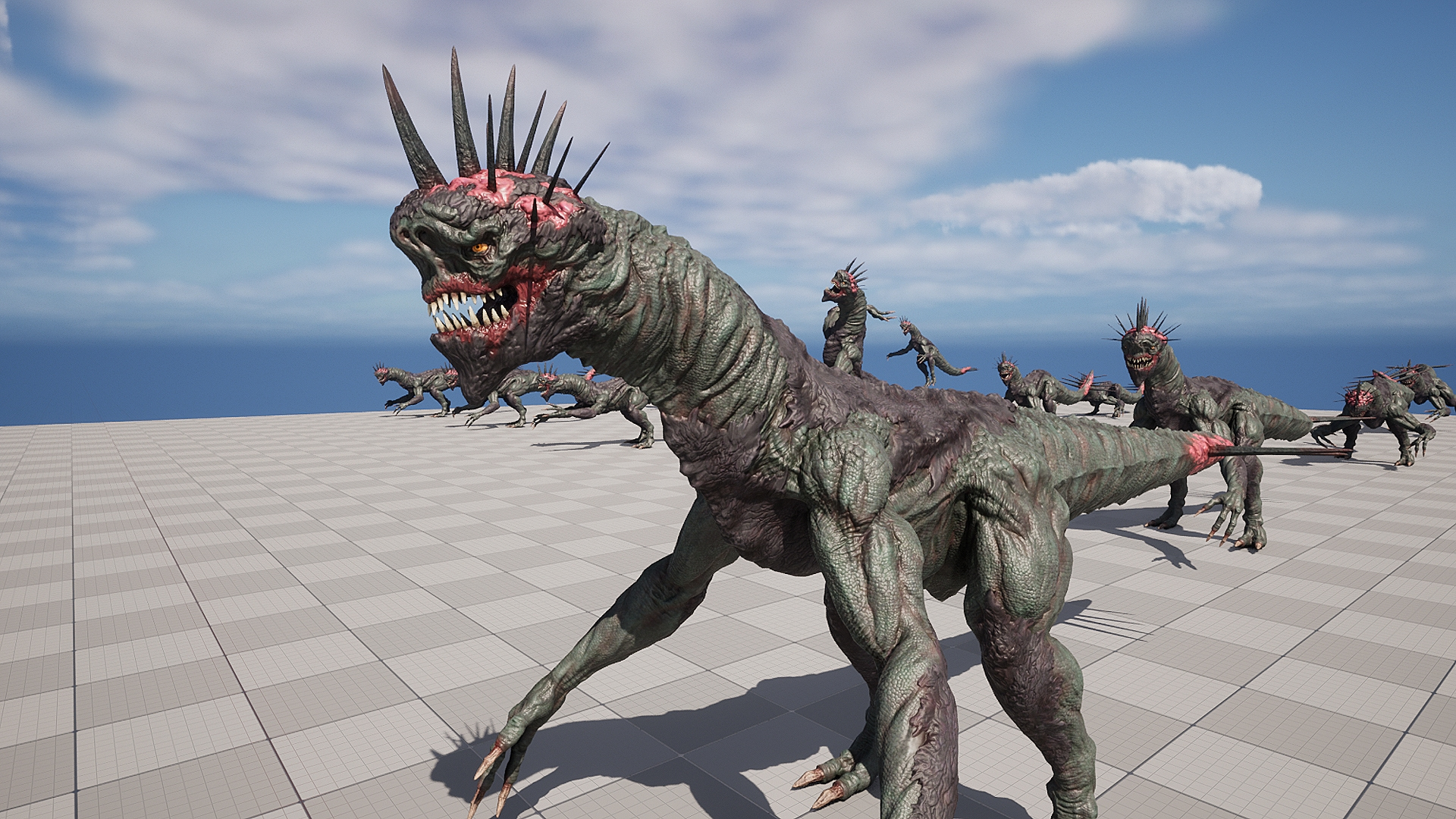 Hybrid Dinosaur 2 3D Model