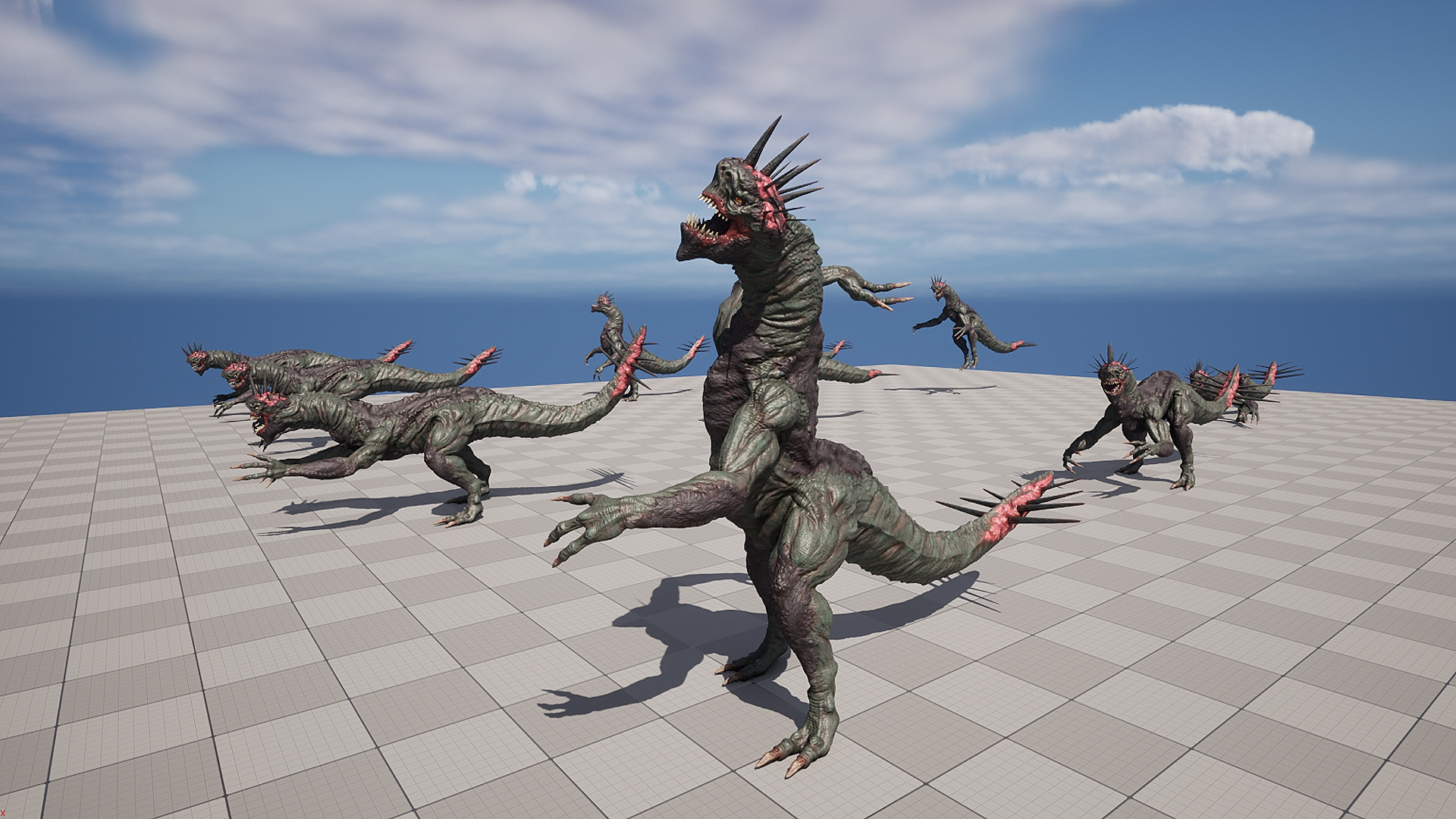 Hybrid Dinosaur 2 3D Model