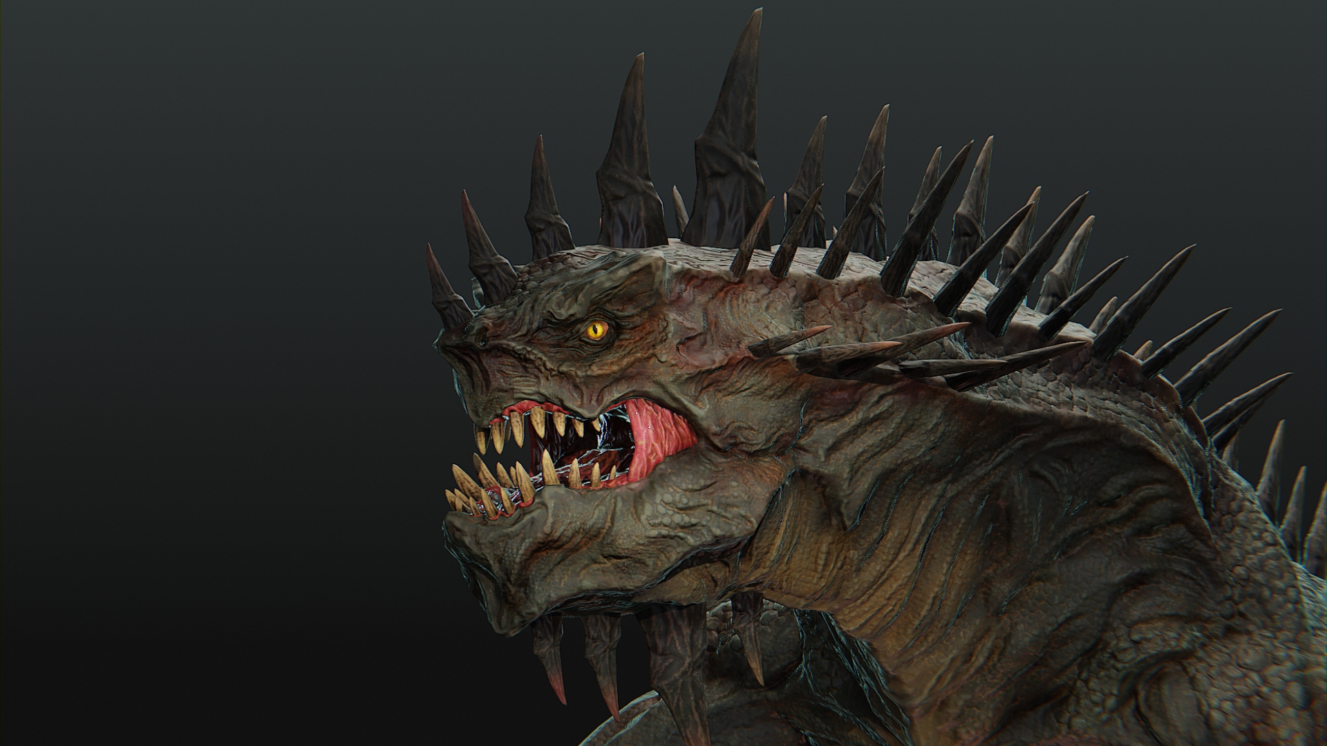 Hybrid Dinosaur 3D Model